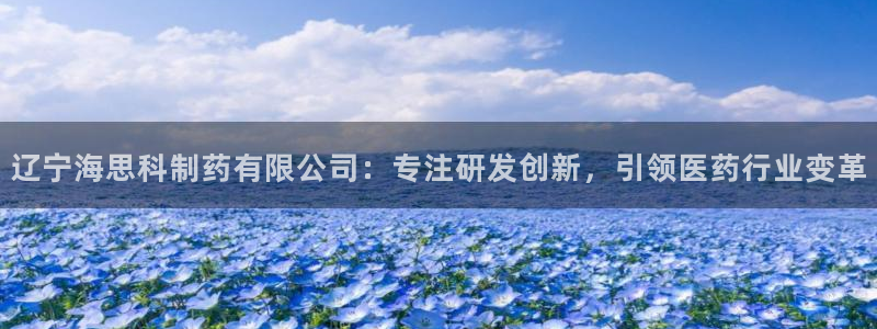 ag九游老哥俱乐部：辽宁海思科制药有限公司：专注研发创新，引领医药行业变革
