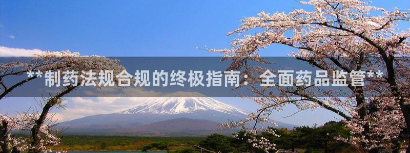 九游老哥俱乐部官网登录网址：**制药法规合规的终极指南：全面药品监管**