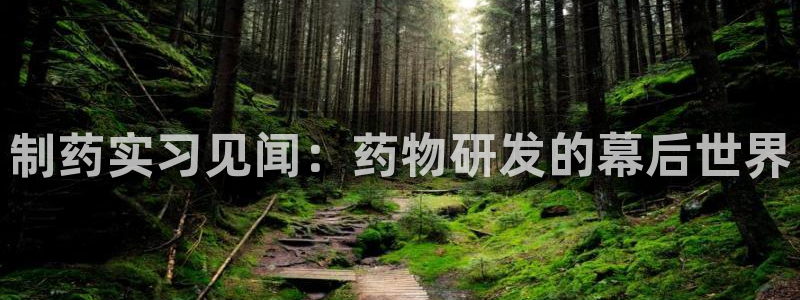 九游老哥俱乐部官网登录网址：制药实习见闻：药物研发的幕后世界