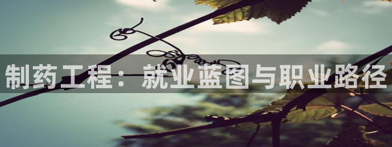 ag九游会老哥：制药工程：就业蓝图与职业路径