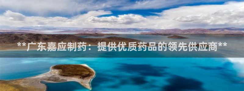 九游会老哥俱乐部社区论坛：**广东嘉应制药：提供优质药品的领先供应商**