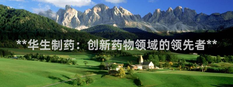 九游老哥俱乐部登录：**华生制药：创新药物领域的领先者**