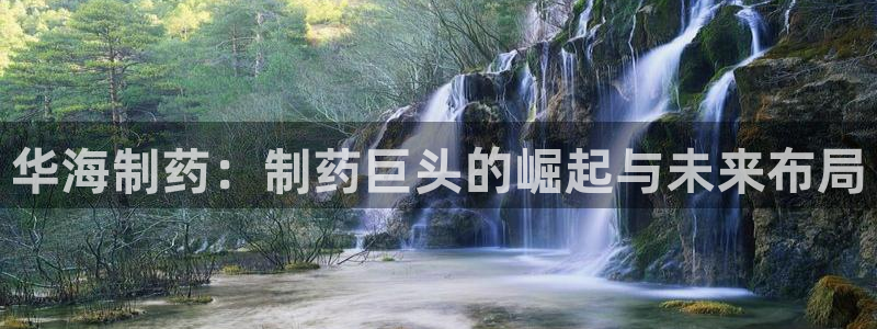 九游会老哥俱乐部交流社区：华海制药：制药巨头的崛起与未来布局