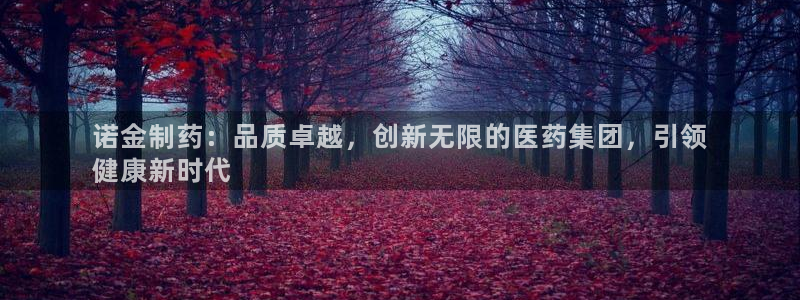 ag九游会老哥俱乐部：诺金制药：品质卓越，创新无限的医药集团，引领
健康新时代